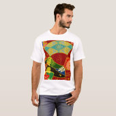 T-shirt Motif couleur Abstrait 4 (Devant entier)