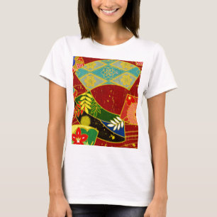 T-shirt Motif couleur Abstrait 4