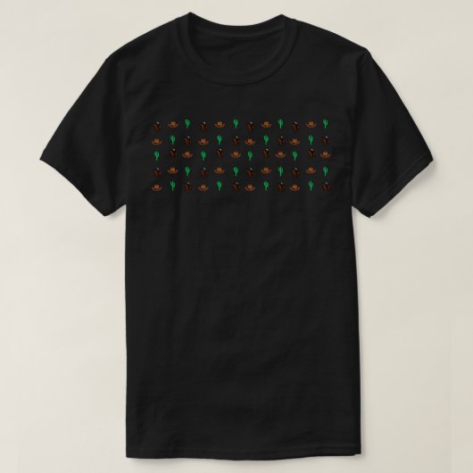 T-shirt Motif Cowboy (Design devant)
