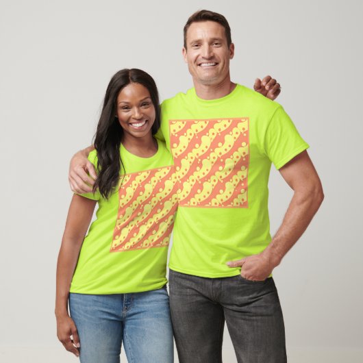 T-shirt Motif d'abstraction coloré éblouissant (Unisexe)