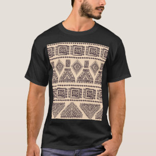 T-shirt Motif d'affaires tribal, ethnique, vintage