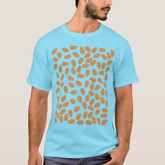 T-shirt Motif d'amandes (Devant)