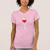 T-shirt Motif d'AMOUR Classique avec une touche Moderne (Devant)