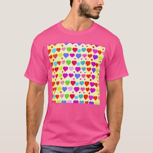 T-shirt Motif d'amour éblouissant (Devant)