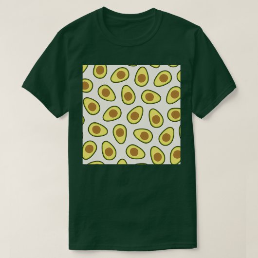 T-shirt Motif d'avocat moyen (Design devant)
