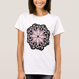 T-shirt Motif de ballet (rose)