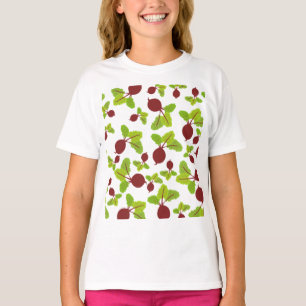 T-shirt Motif de betteraves