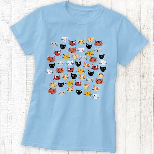 T-shirt Motif de chats mignons