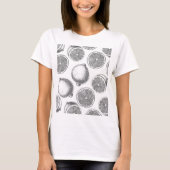 T-shirt Motif de citron à main (Devant)