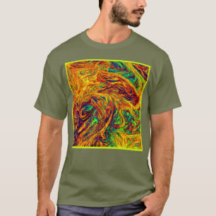 T-shirt Motif de couleur vive