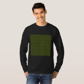 T-shirt Motif de fleurs Leging actif (Devant entier)