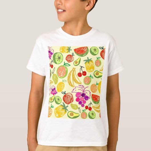 T-shirt Motif de fruits (Devant)
