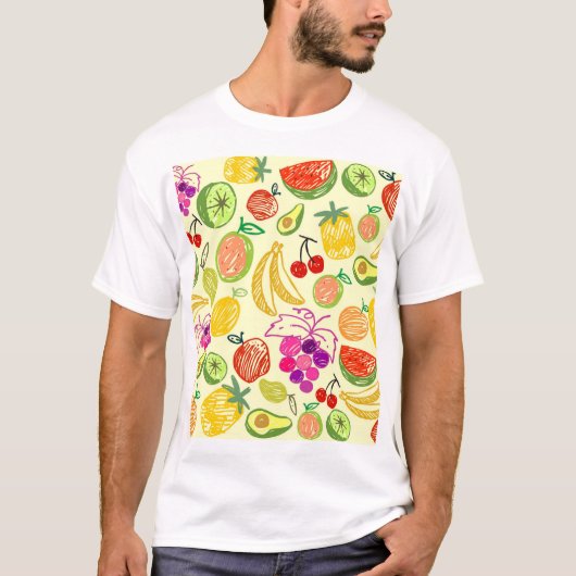T-shirt Motif de fruits (Devant)