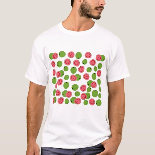 T-shirt Motif de fruits de goyave (Devant)