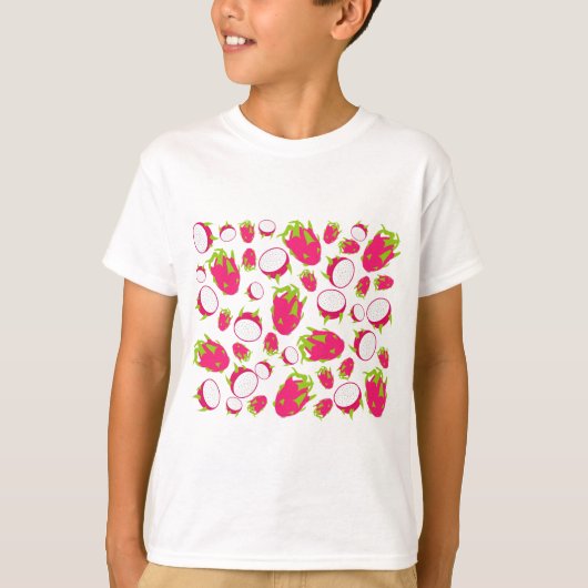 T-shirt Motif de fruits dragon (Devant)