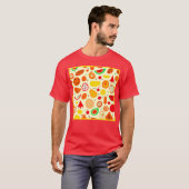 T-shirt Motif de fruits tropicaux (Devant entier)