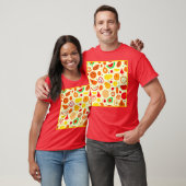 T-shirt Motif de fruits tropicaux (Unisexe)