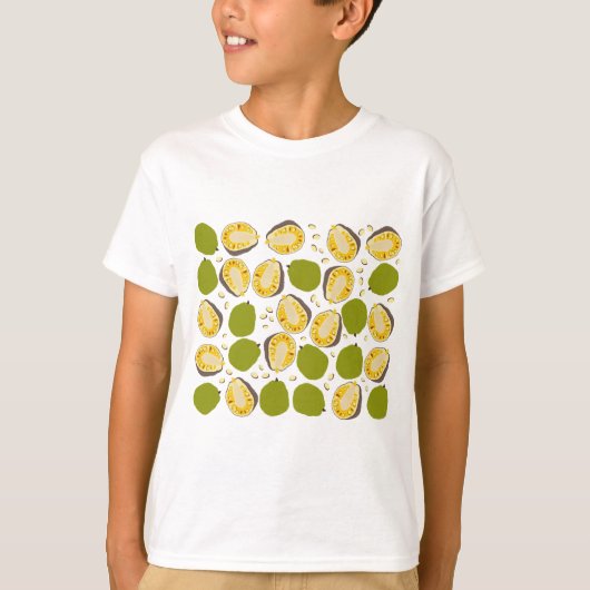 T-shirt Motif de Jackfruit d'été tropical - Fruit exotique (Devant)