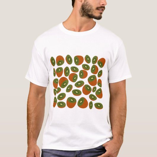 T-shirt Motif de Kiwifruit (Devant)