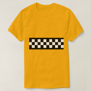 T-shirt Motif de la bande de contrôle de taxi
