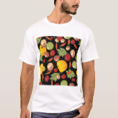 T-shirt Motif de légumes (Devant)