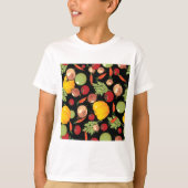 T-shirt Motif de légumes (Devant)