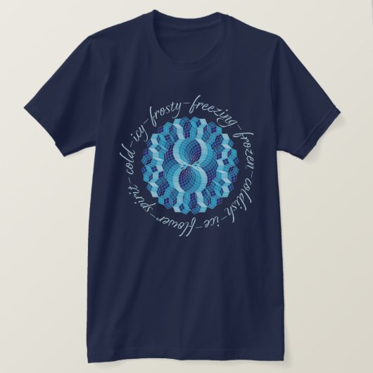 T-shirt Motif de l'Esprit-glace (Design devant)