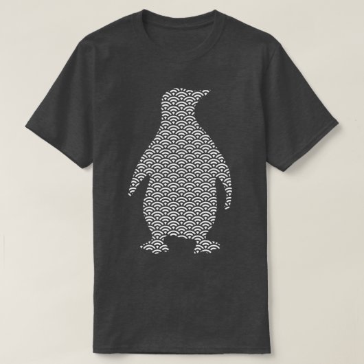 T-shirt motif de pingouin (Design devant)