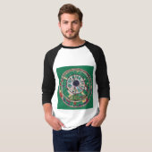 T-shirt Motif de pont textile (Devant entier)