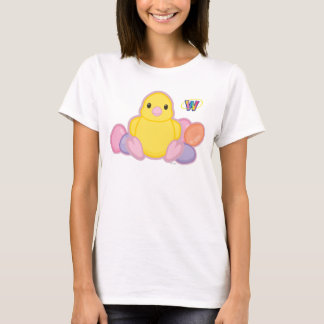 T-shirt Motif de poussin de ressort de Lil
