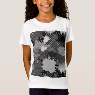T-Shirt Motif de projection de peinture 2