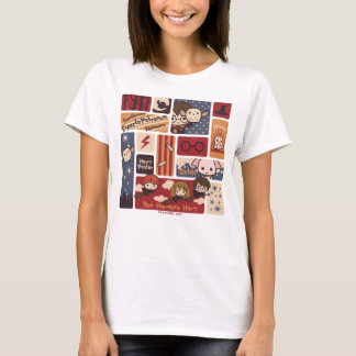 T-shirt Motif de scènes de dessin animé Harry Potter