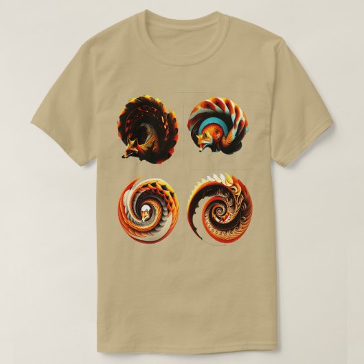 T-shirt Motif de style Fox2023 (Design devant)