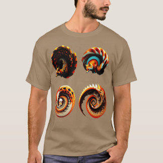 T-shirt Motif de style Fox2023