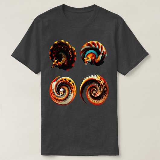 T-shirt Motif de style Fox2023 (Design devant)