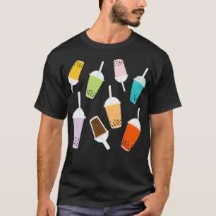 T-SHIRT MOTIF DE THÉ À BULLE 7