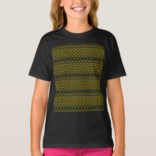 T-shirt Motif de tournesol rustique contemporain
