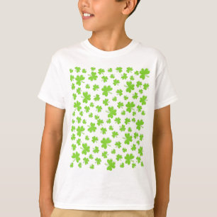 T-shirt motif de trèfle Lucky Little One