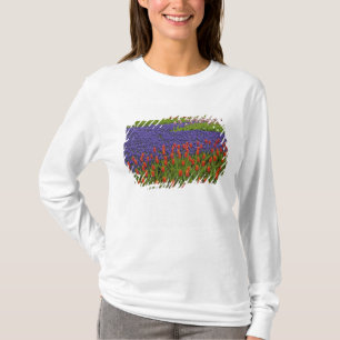 T-shirt Motif de tulipes et de fleurs de muscari, 2