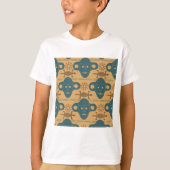 T-shirt Motif de visage ethnique africain Masque tribal (Devant)