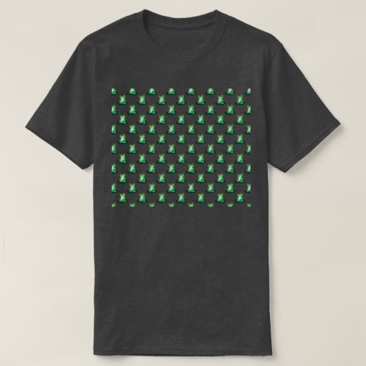 T-shirt Motif des isolateurs en verre de grenouille (Design devant)