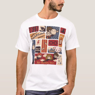 T-shirt Motif des scènes de dessin de Harry Potter