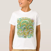 T-shirt Motif d'Imaginaire d'art populaire (Devant)