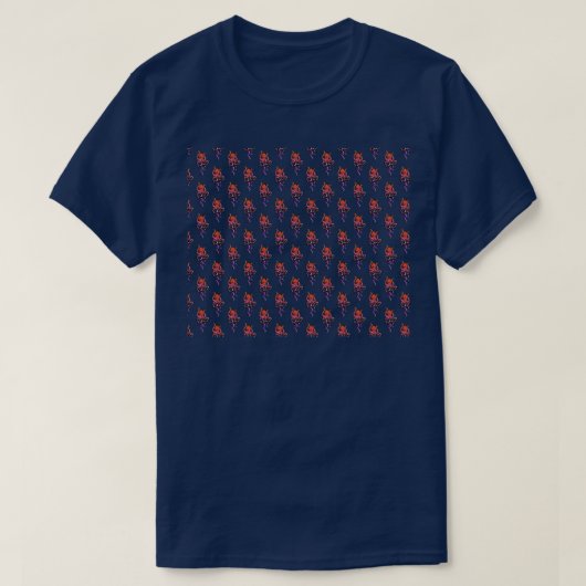 T-shirt Motif DJ Octopus (Design devant)