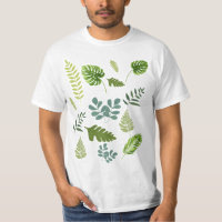 Motif Feuille de la Jungle tropicale - Botanique V