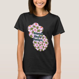 T-shirt Motif Fleurs Cosmos