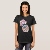 T-shirt Motif Fleurs Cosmos (Devant entier)