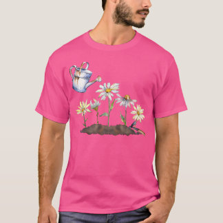 T-shirt Motif floral graphique botanique pour plantes et j