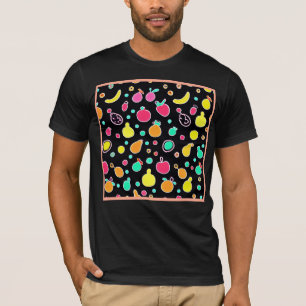 T-shirt Motif Fruit Néon Éclatant