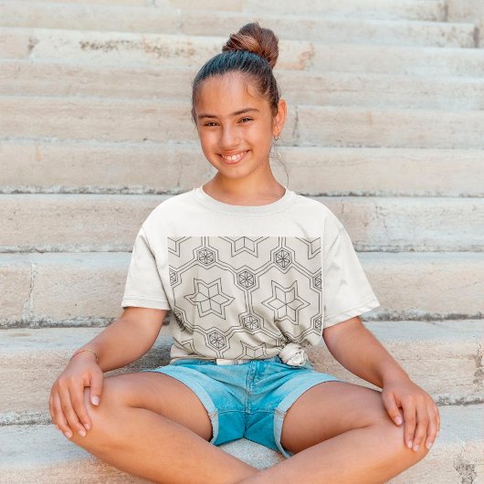 T-shirt Motif géométrique